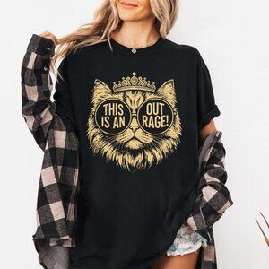 Princess Donut Outrage T-Shirt, Dungeon Crawler Carl Funny Cat Meme Tee